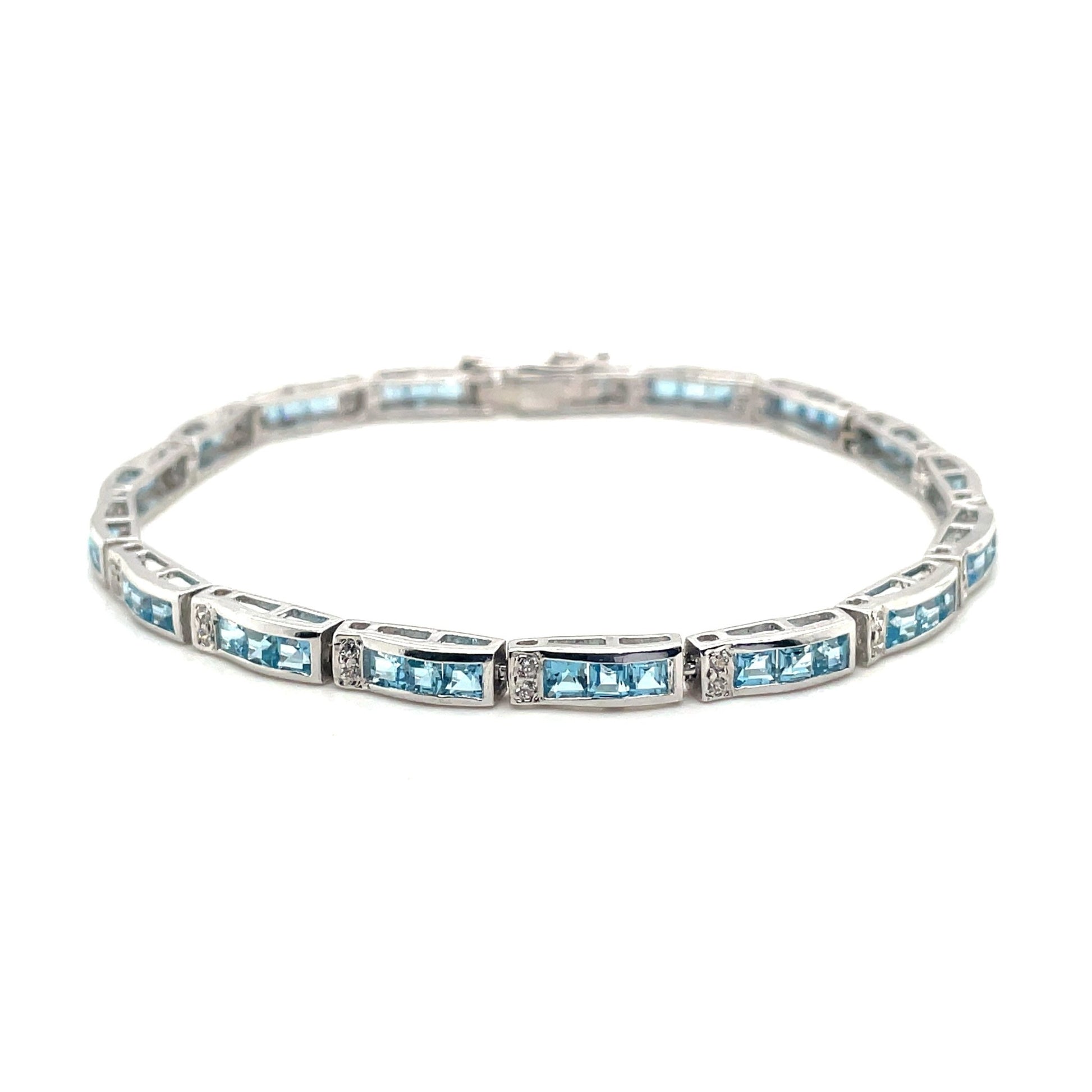 Citrine Bracelet in .925 Sterling Silver - KSD 45965 - Zyrola