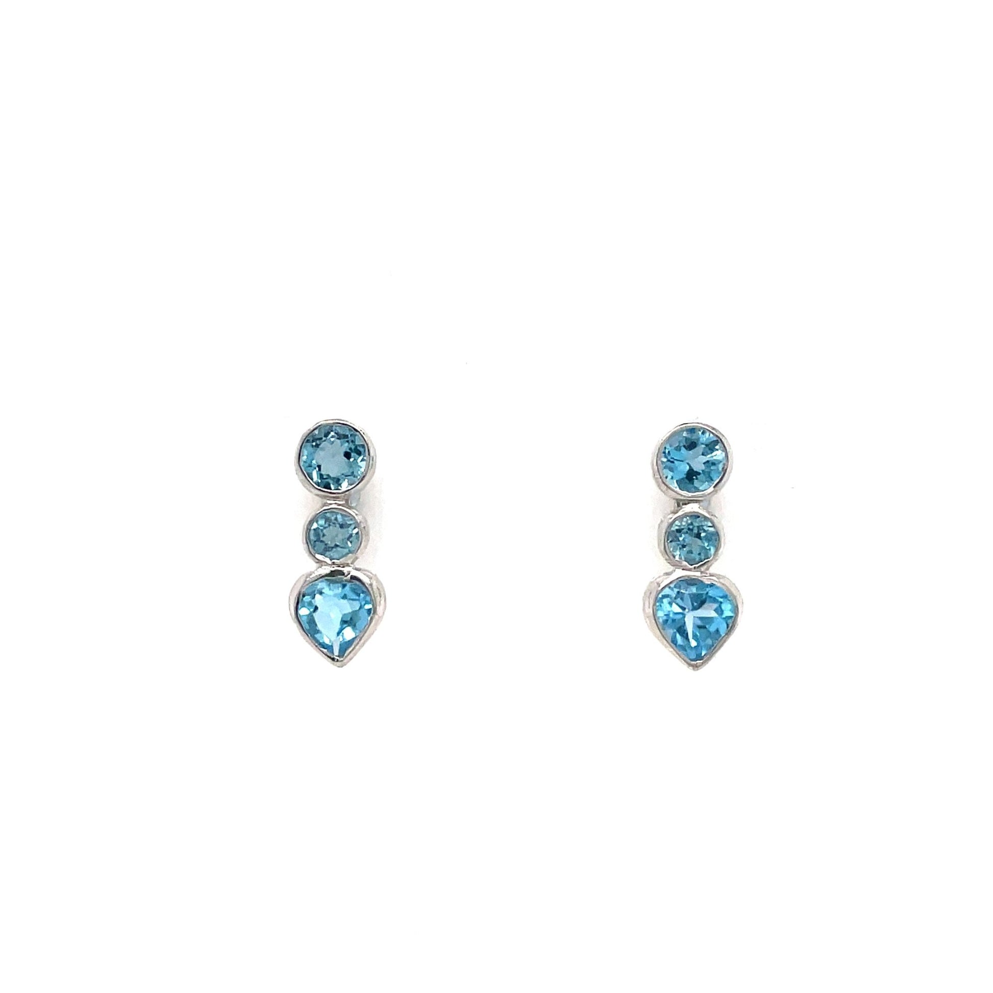 Citrine Earring in .925 Sterling Silver - KST 54035 - Zyrola