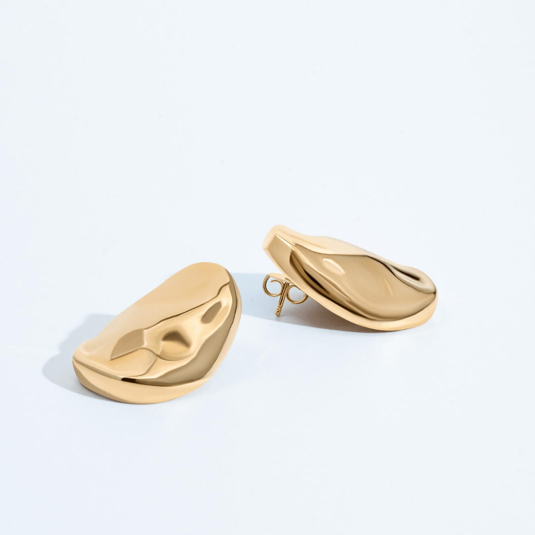 Claudia Gold Earrings - Zyrola