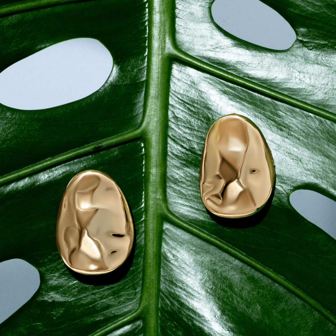 Claudia Gold Earrings - Zyrola