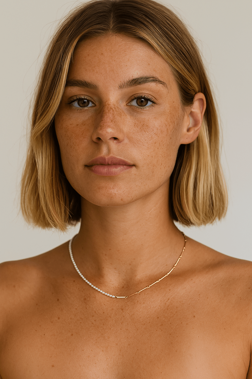 Collier bi - matière Teri - Zyrola