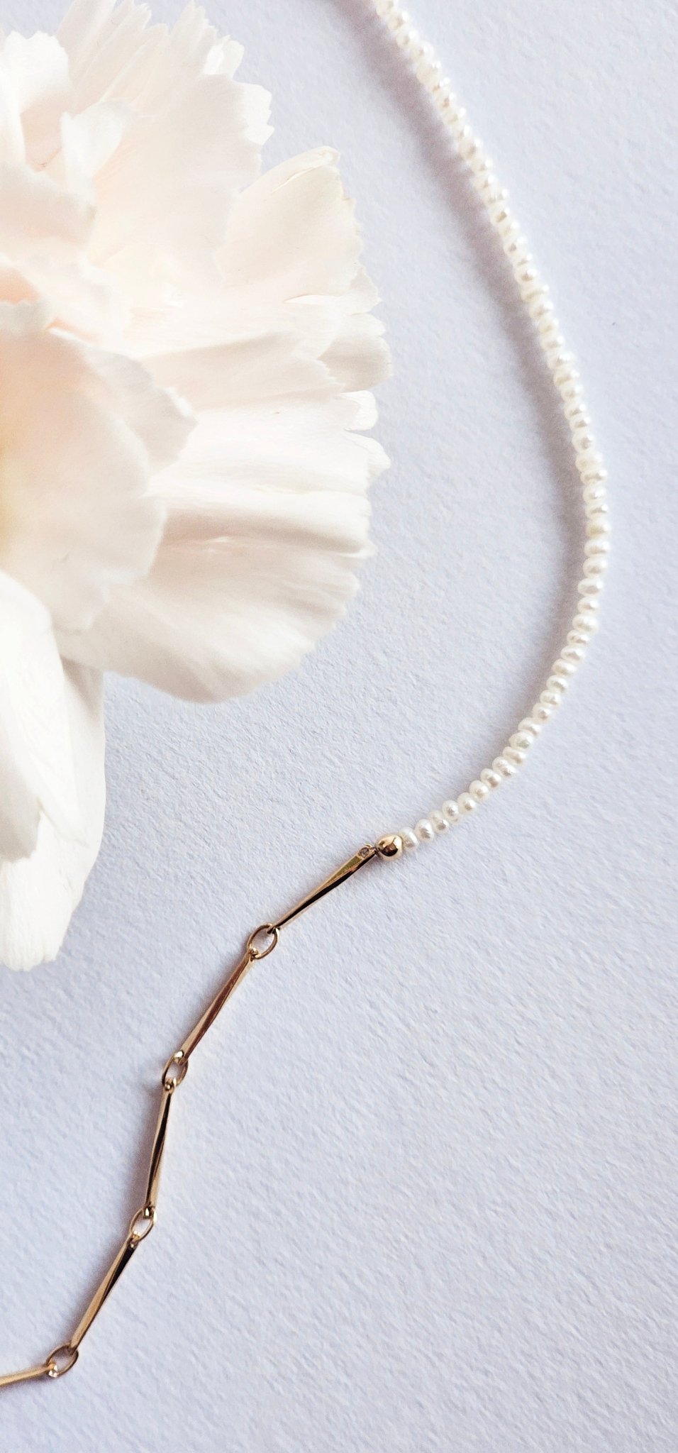 Collier bi - matière Teri - Zyrola