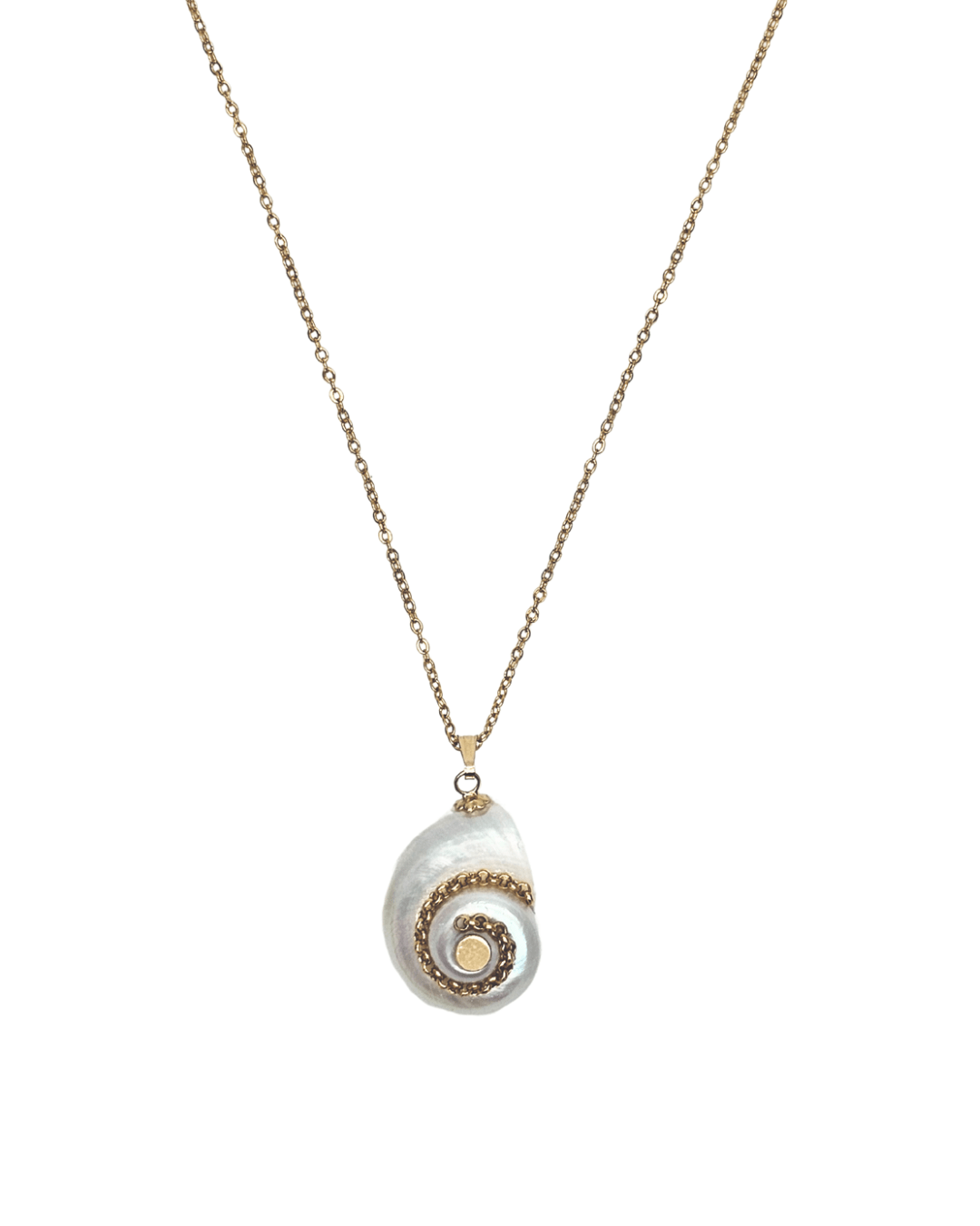 Collier coquillage Céleste - Zyrola