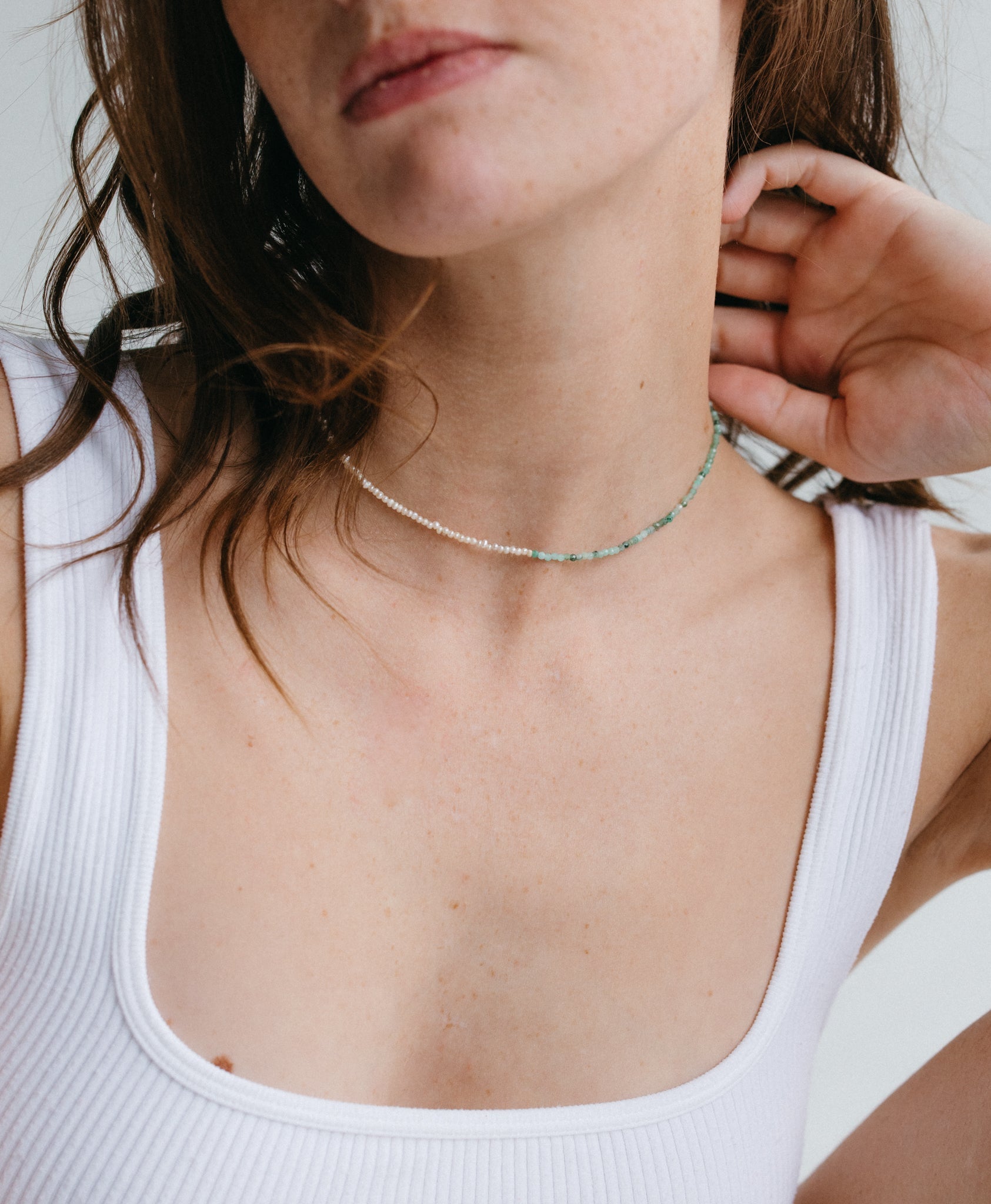 Collier Emmie bi - matière - Zyrola
