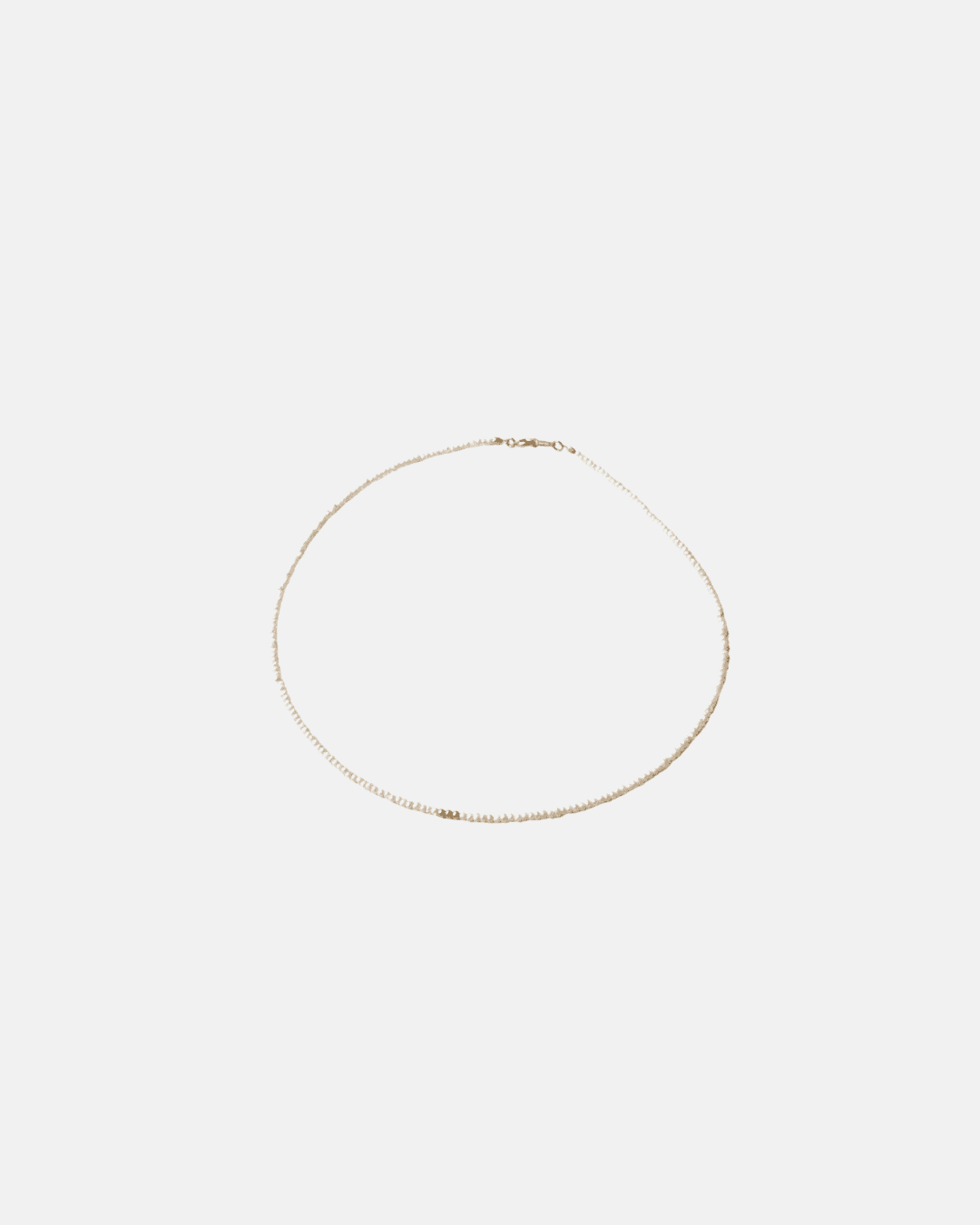 Collier fin en perles de culture et perles dorées plaqué or - Zyrola