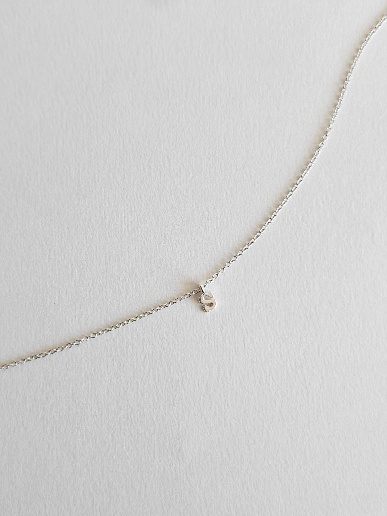 Collier Lettre d'Amour argent - Zyrola