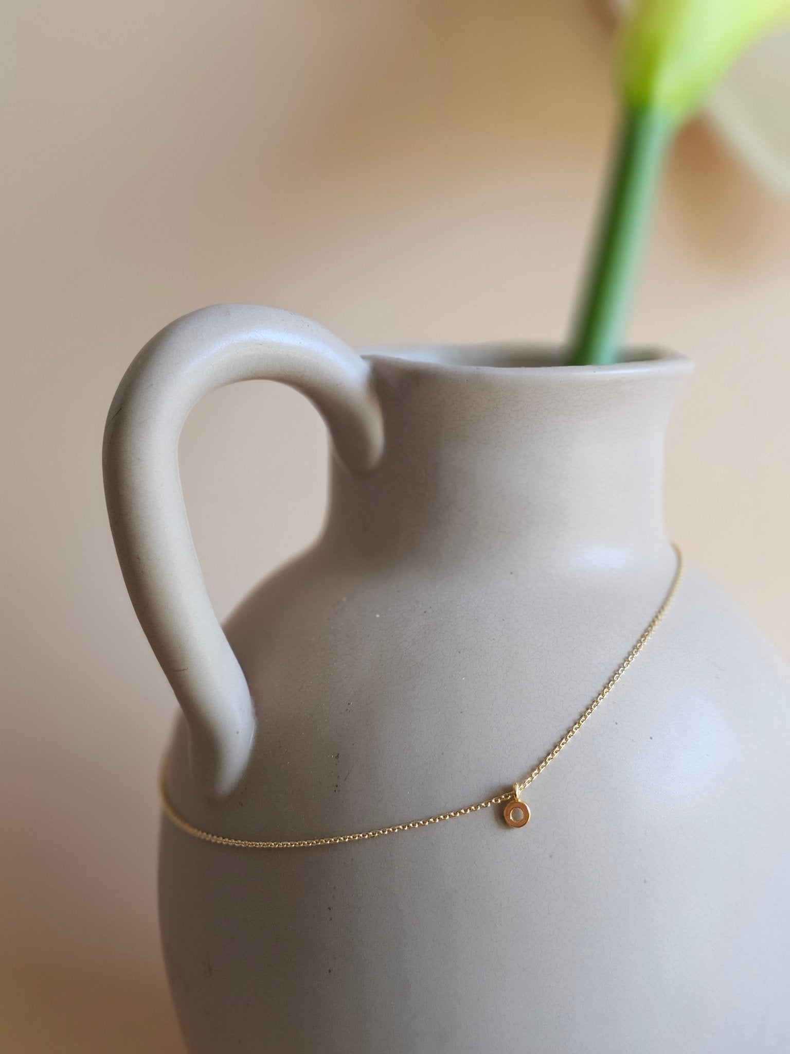 Collier Lettre d'Amour or - Zyrola