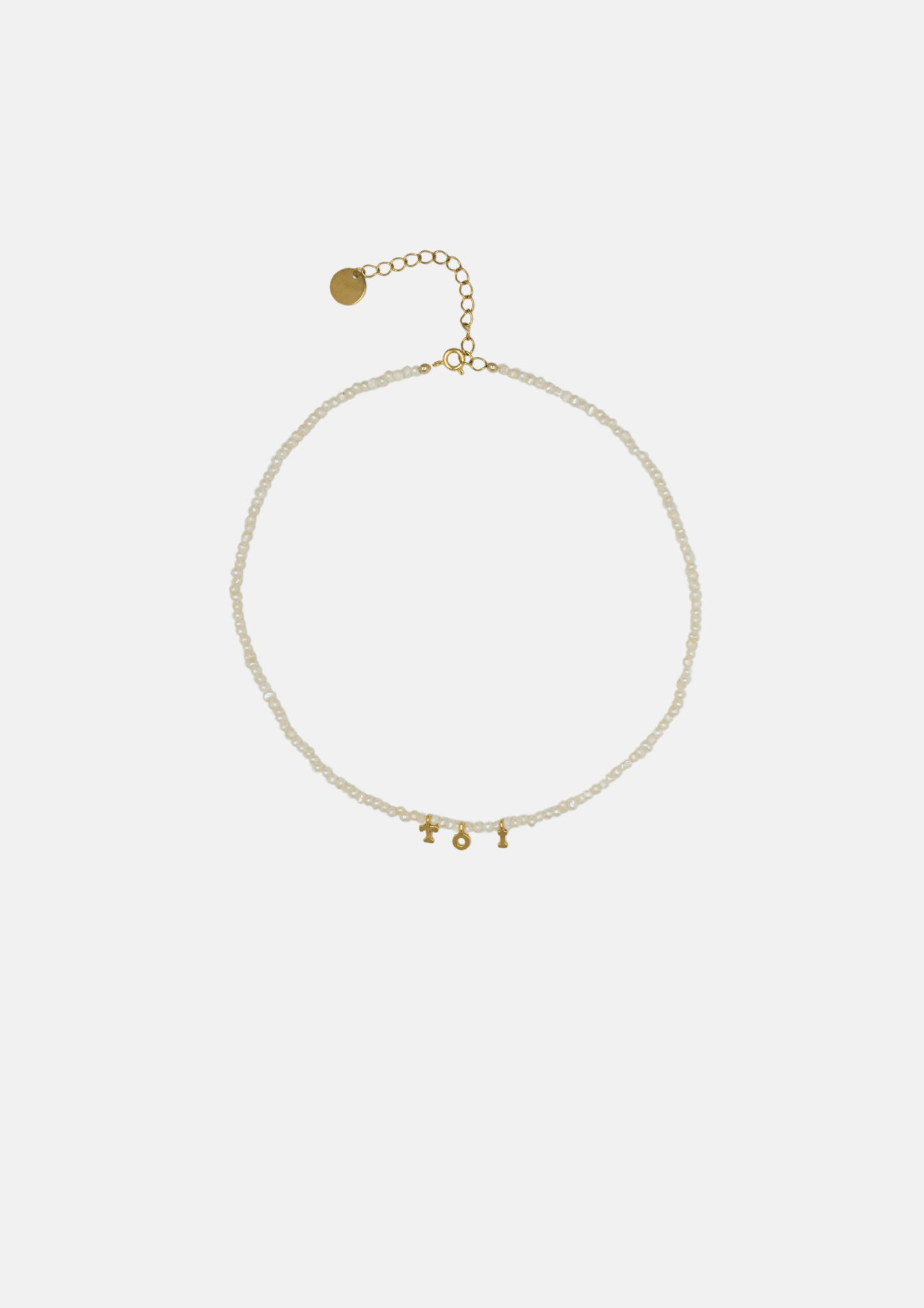 Collier Rime initiales - Zyrola