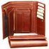 Cowhide leather wallet for women - Brown with RFID - Zyrola