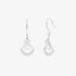 cubic hook drop earrings - Zyrola