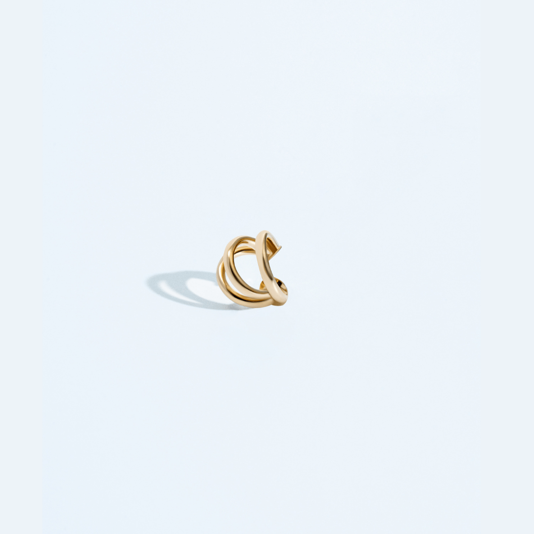 Ellen Gold Ear Cuff - Zyrola
