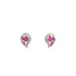Emerald Earring in .925 Sterling Silver - KST 52057 - Zyrola