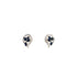 Emerald Earring in .925 Sterling Silver - KST 52057 - Zyrola