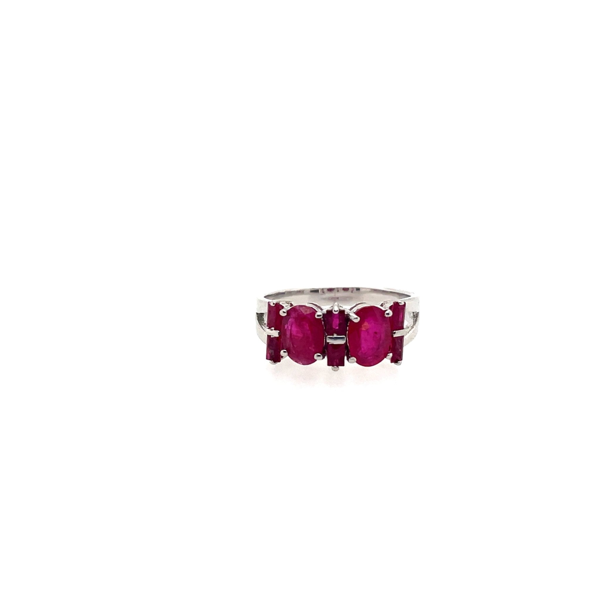 Emerald Ring in .925 Sterling Silver - KSR 14560 - Zyrola