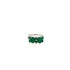 Emerald Ring in .925 Sterling Silver - KSR 14560 - Zyrola