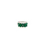 Emerald Ring in .925 Sterling Silver - KSR 14560 - Zyrola