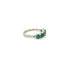 Emerald Ring in .925 Sterling Silver - KSR 14567 - Zyrola