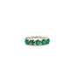 Emerald Ring in .925 Sterling Silver - KSR 14567 - Zyrola