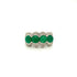 Emerald Ring in .925 Sterling Silver - KSR 17360 - Zyrola