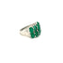 Emerald Ring in .925 Sterling Silver - KSR 19177 - Zyrola