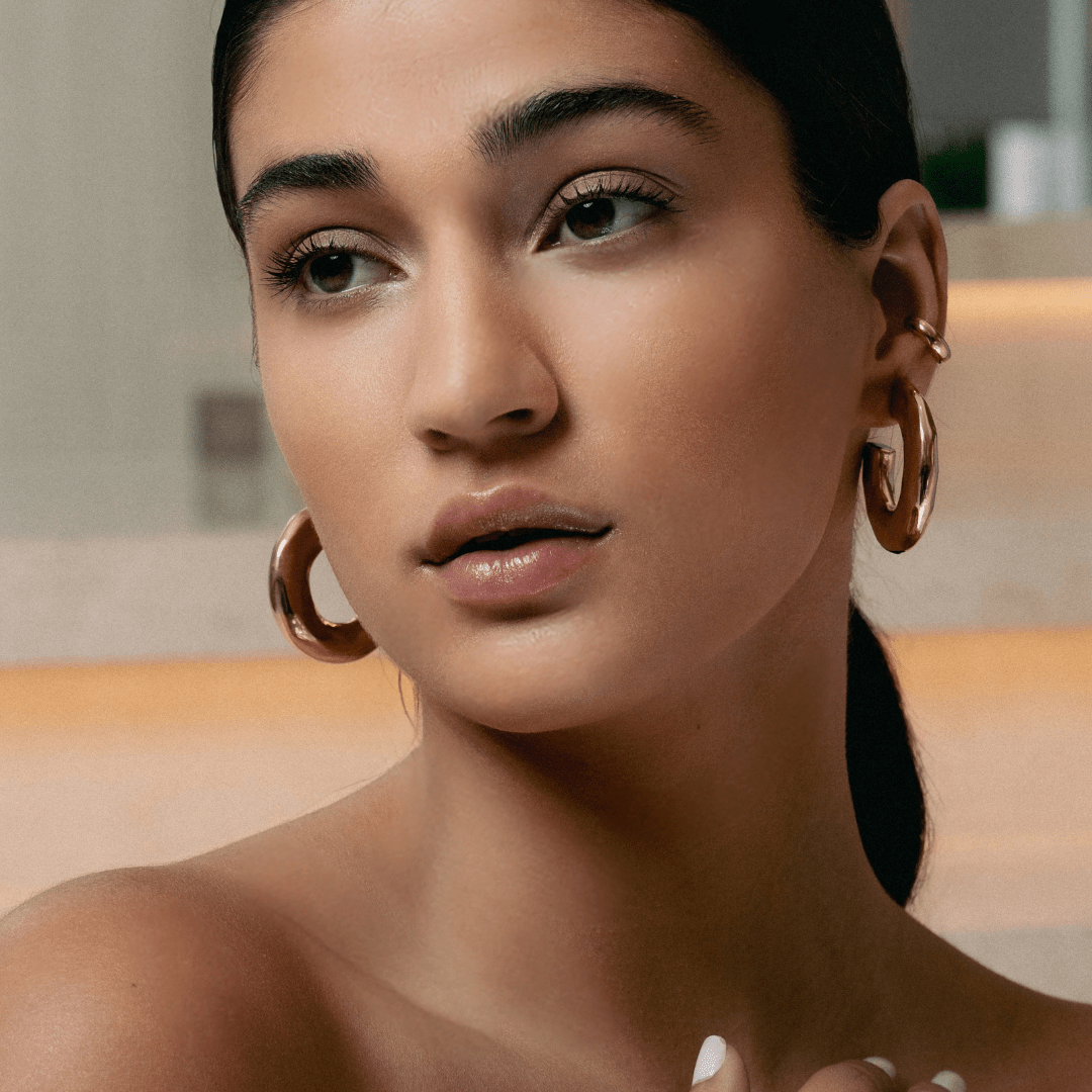 Emma Gold Hoops - Zyrola