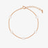Five pearl relayed bracelet - Zyrola