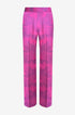 French - Made 100% Silk Savanna Print Pants - Zyrola