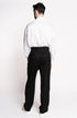 French - Made Thick Cold Wool Pleated High - Waisted Pants - Zyrola