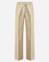 French - Made Thick Cold Wool Pleated High - Waisted Pants - Zyrola