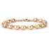 Freshwater Drop Shape Pink St Lucia Bracelet 7 mm AAAA - Zyrola