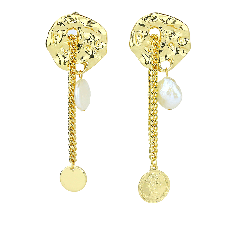 Freshwater Pearls El Portal Earrings - Zyrola