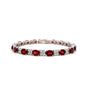 Garnet Bracelet in .925 Sterling Silver - KSD 47618 - Zyrola