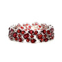 Garnet Bracelet in .925 Sterling Silver - KSD 49649 - Zyrola