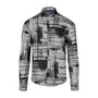 Geometric Harmony Linen Shirt - Zyrola
