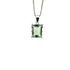 Green Amethyst Pendant in .925 Sterling Silver - KSP 36905 - Zyrola