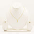 Handmade Rainbow Moonstone Set in its Natural form Gold Plated - Zyrola