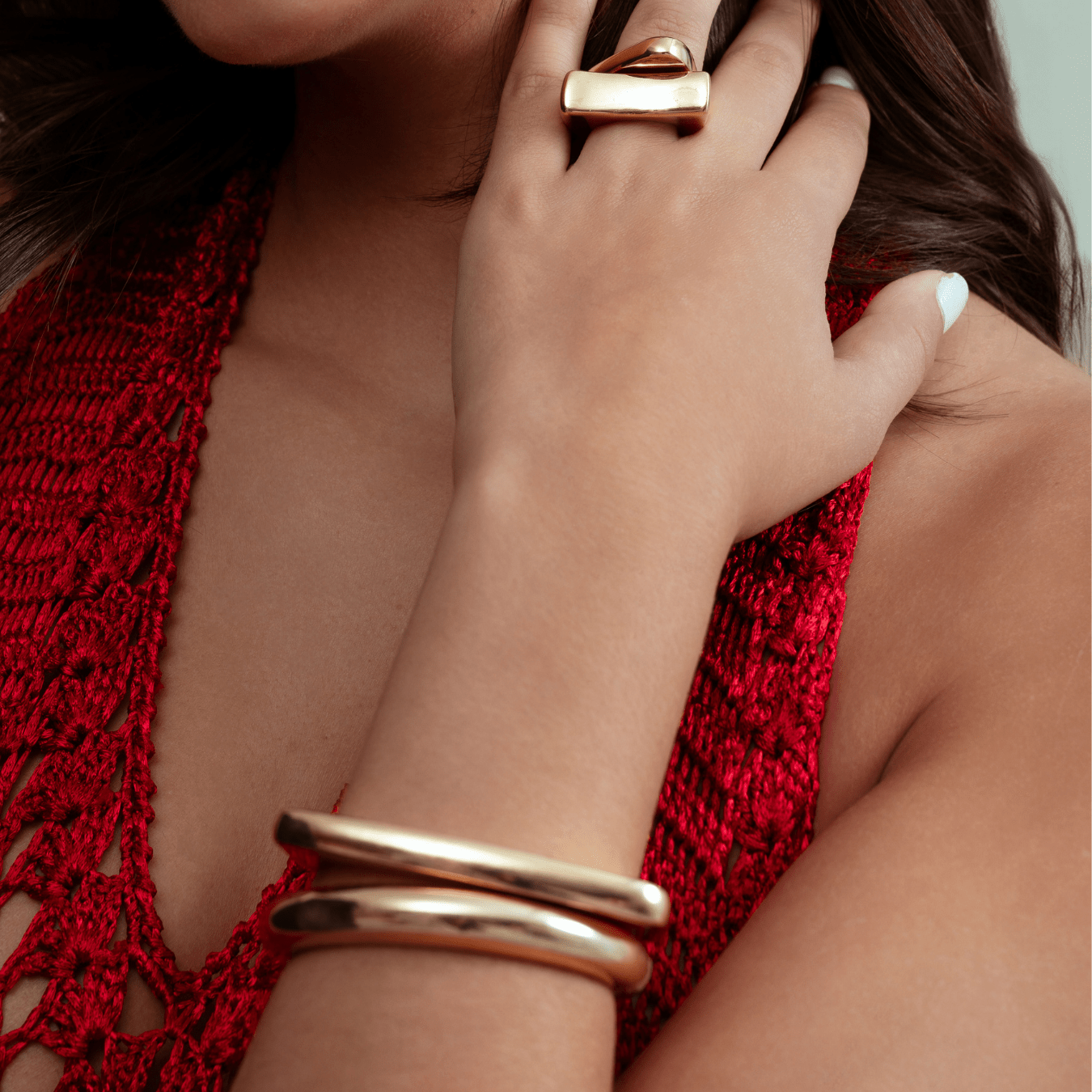 Isabella Gold Bracelet - Zyrola