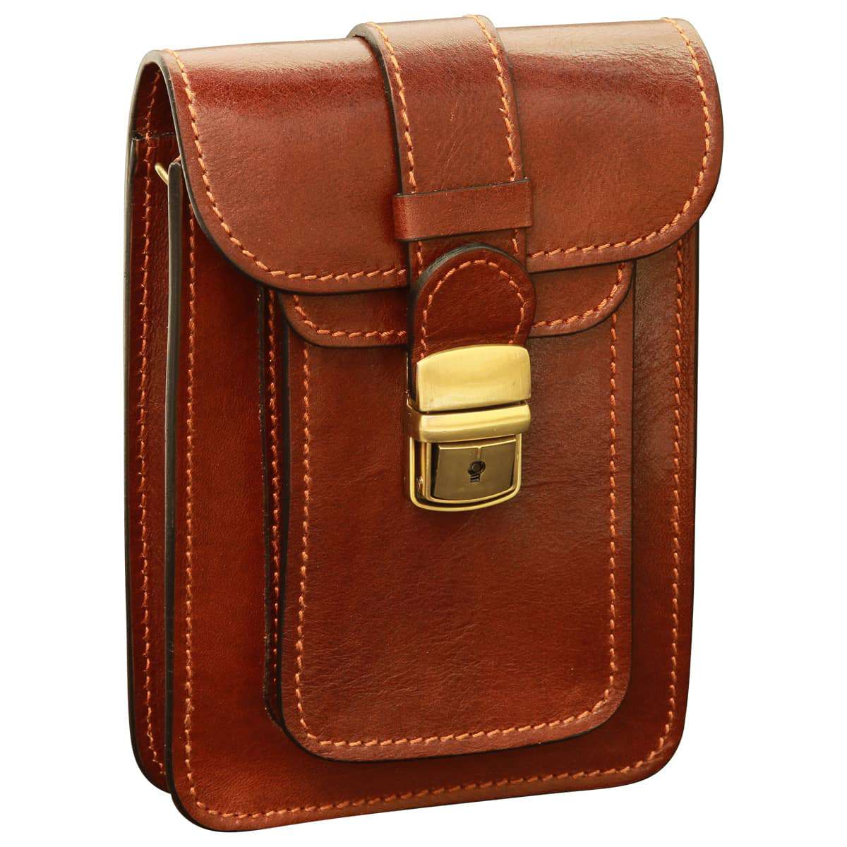 Leather Belt Piece - Brown - Zyrola