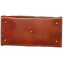Leather "Old America" Bag (Large) - Brown - Zyrola
