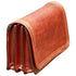 Leather pochette - Brown - Zyrola