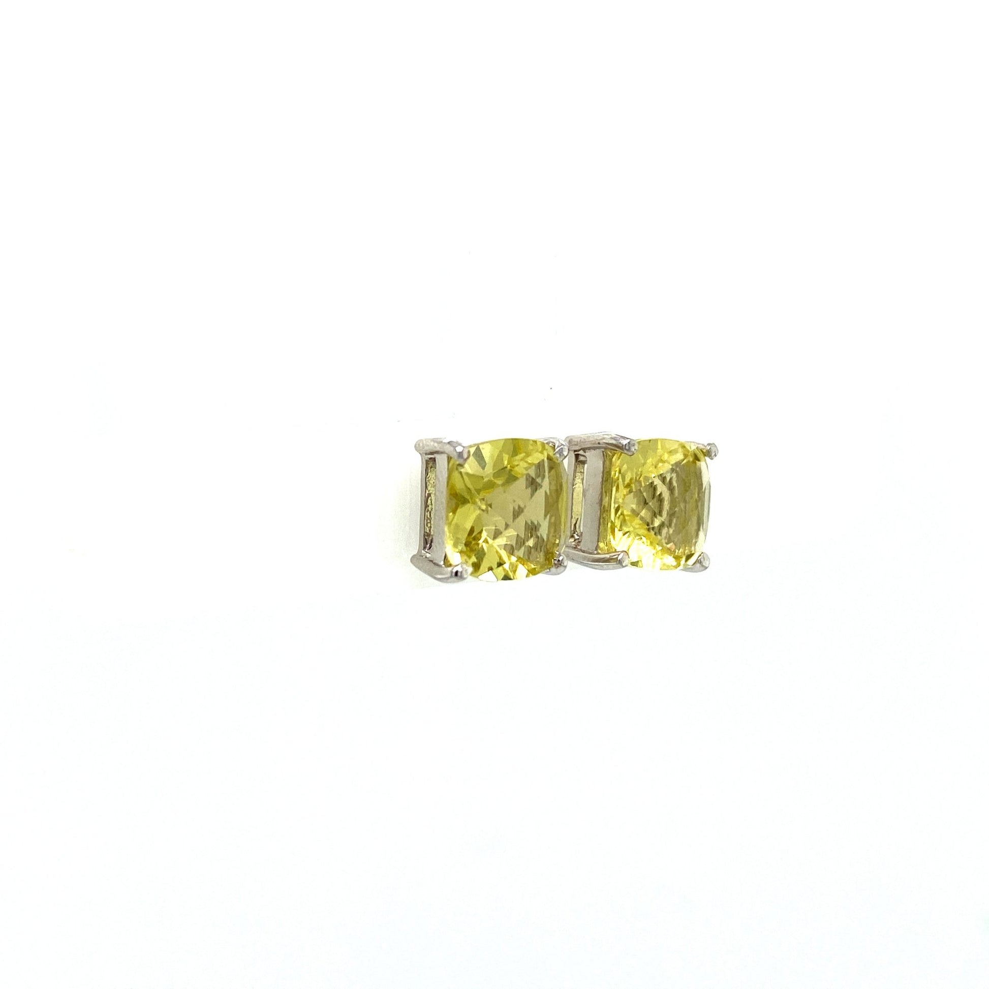 Lemon Topaz Earring in .925 Sterling Silver KST - 55086 - Zyrola