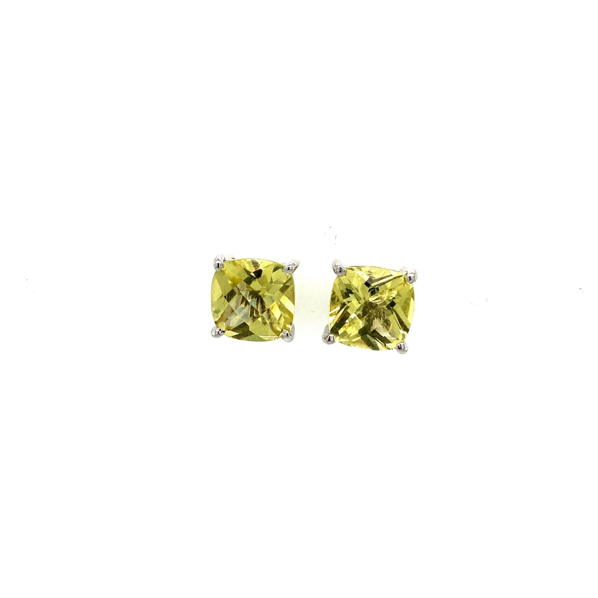 Lemon Topaz Earring in .925 Sterling Silver KST - 55086 - Zyrola
