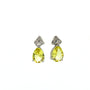 Lemon Topaz Earring in .925 Sterling Silver KST - 55328 - Zyrola