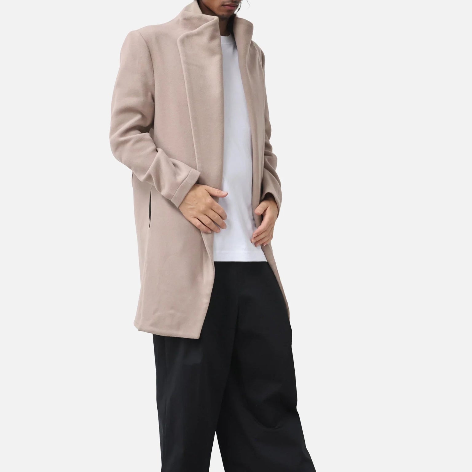 Manteau Koto Heavy - Old rose - Zyrola