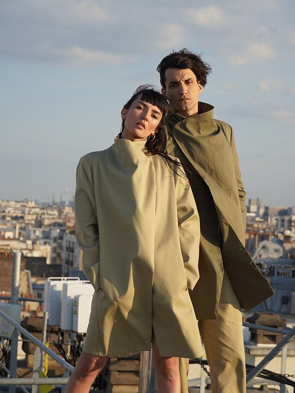 Manteau Koto - Natural raw - Zyrola