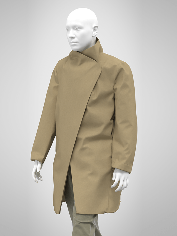Manteau Koto - Natural raw - Zyrola