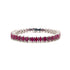 Multi Colour Stone Bracelet in .925 Sterling Silver - KSD 43113 - Zyrola
