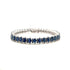 Multi Colour Stone Bracelet in .925 Sterling Silver - KSD 43113 - Zyrola