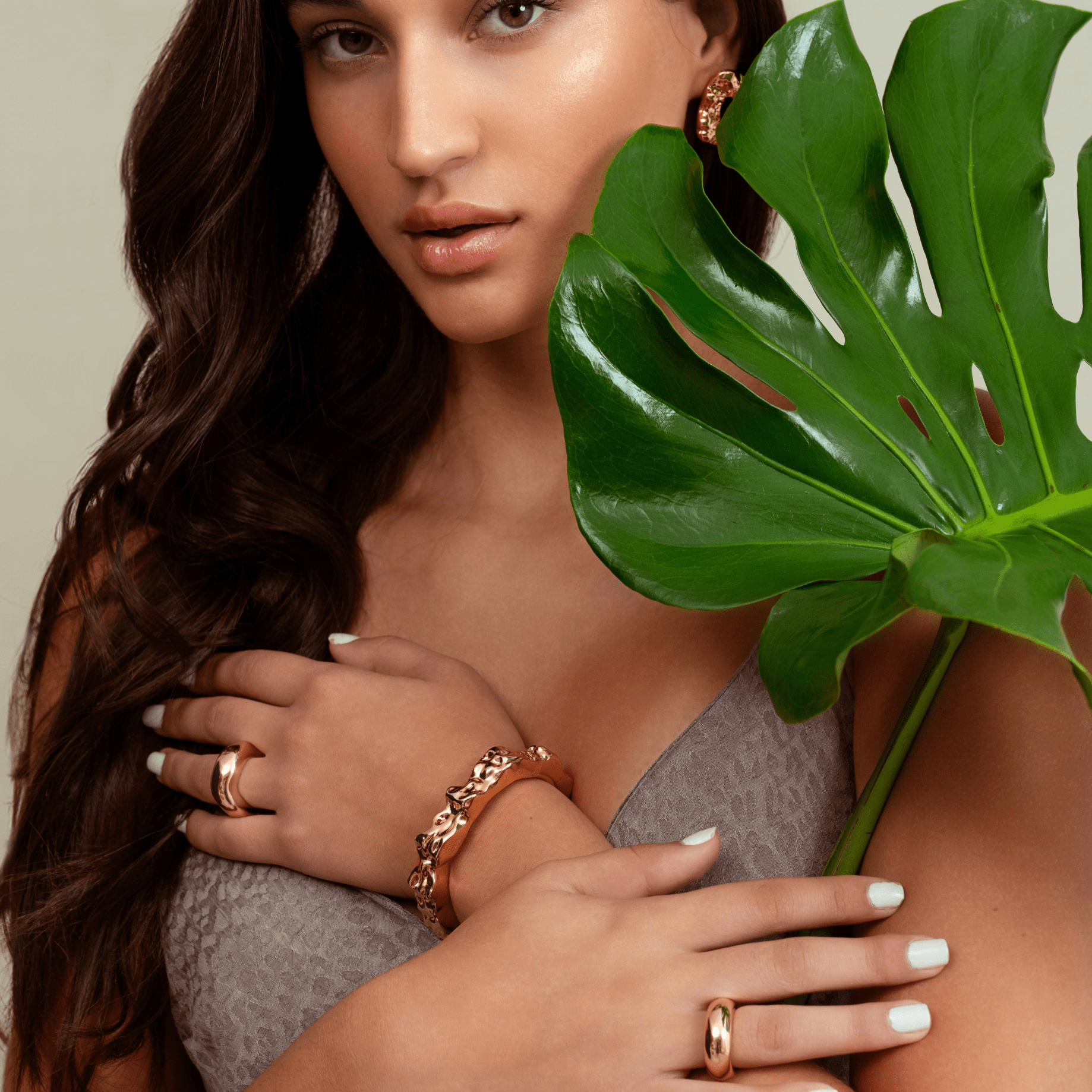 Nathalia Gold Bracelet - Zyrola