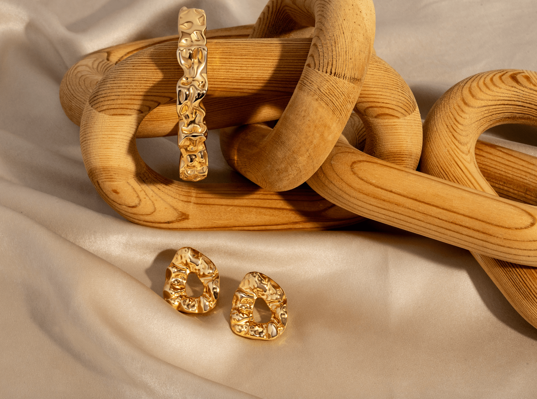 Nathalia Gold Earrings - Zyrola